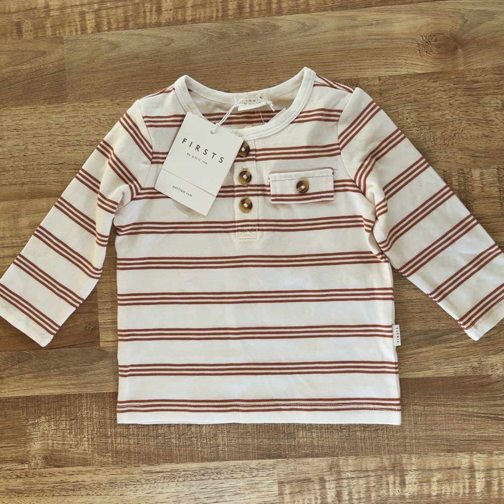 Firsts By Petit Lem organic tee